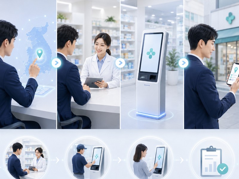 담당 지역 약국을 신청하려면